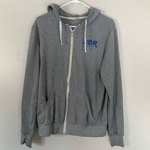 Zip up sweatshirt